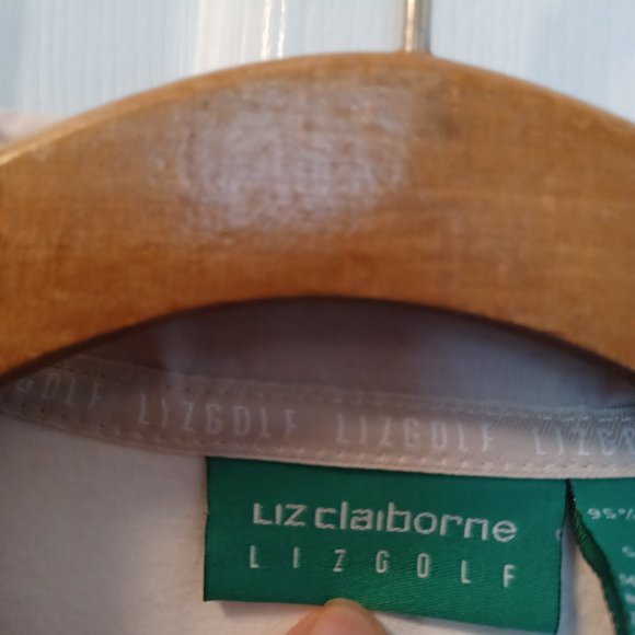 Liz Claiborne Golf Shirt, Size L.  95% cotton; 5% spandex - Picture 5 of 10